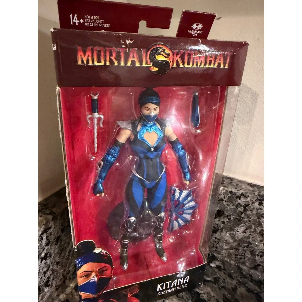 McFarlane Toys Mortal Kombat 11 Kitana Edenian Blue 7 Inch Action Figure MK11